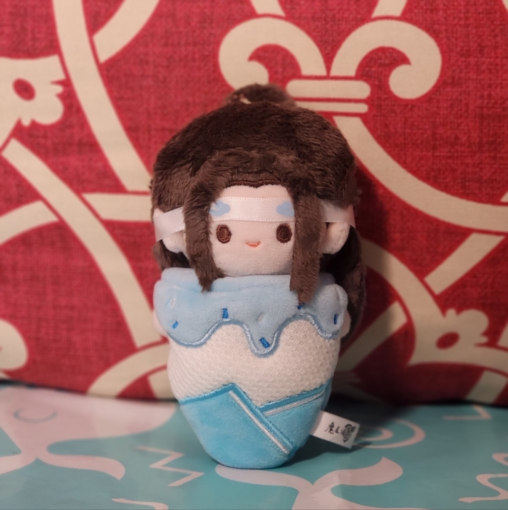 The Untamed Lan Wang Ji Ice Cream Mini Plush Keychain Mo Dao Zu Shi Danmei MDZS